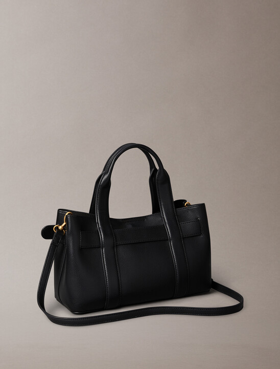 Belted Small Tote Bag