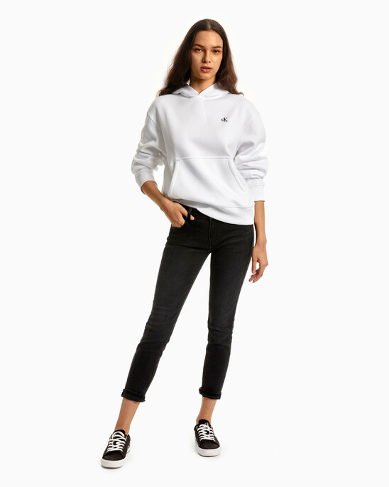 ARCHIVE MONOGRAM FLEECE HOODIE