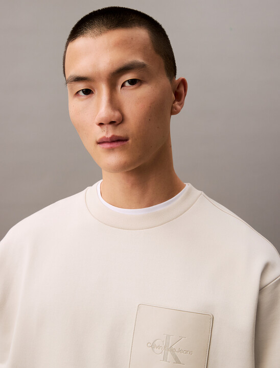 Oversized Logo Patch T-shirt