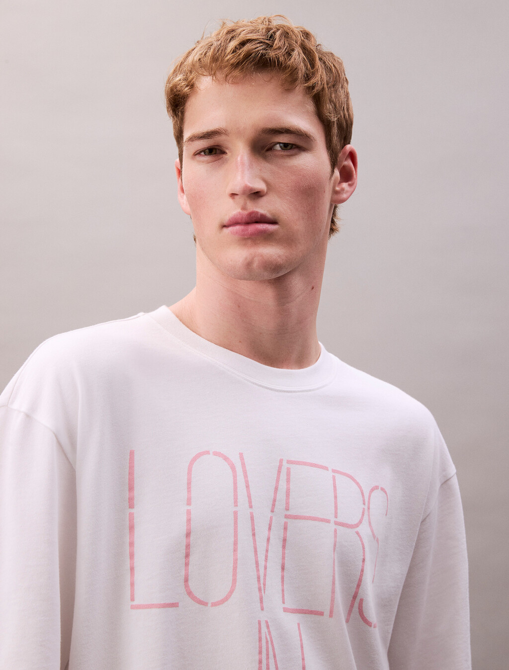 Pride Lovers In Graphic Relaxed T-Shirt, Bright White, hi-res
