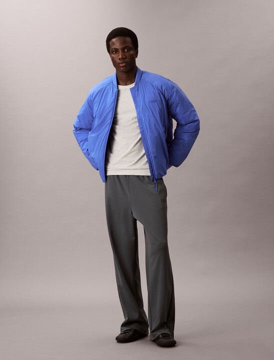 Nylon Bomber Jacket