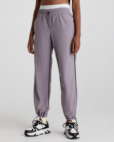 Relaxed Parachute Pants, GRAY RIDGE, hi-res