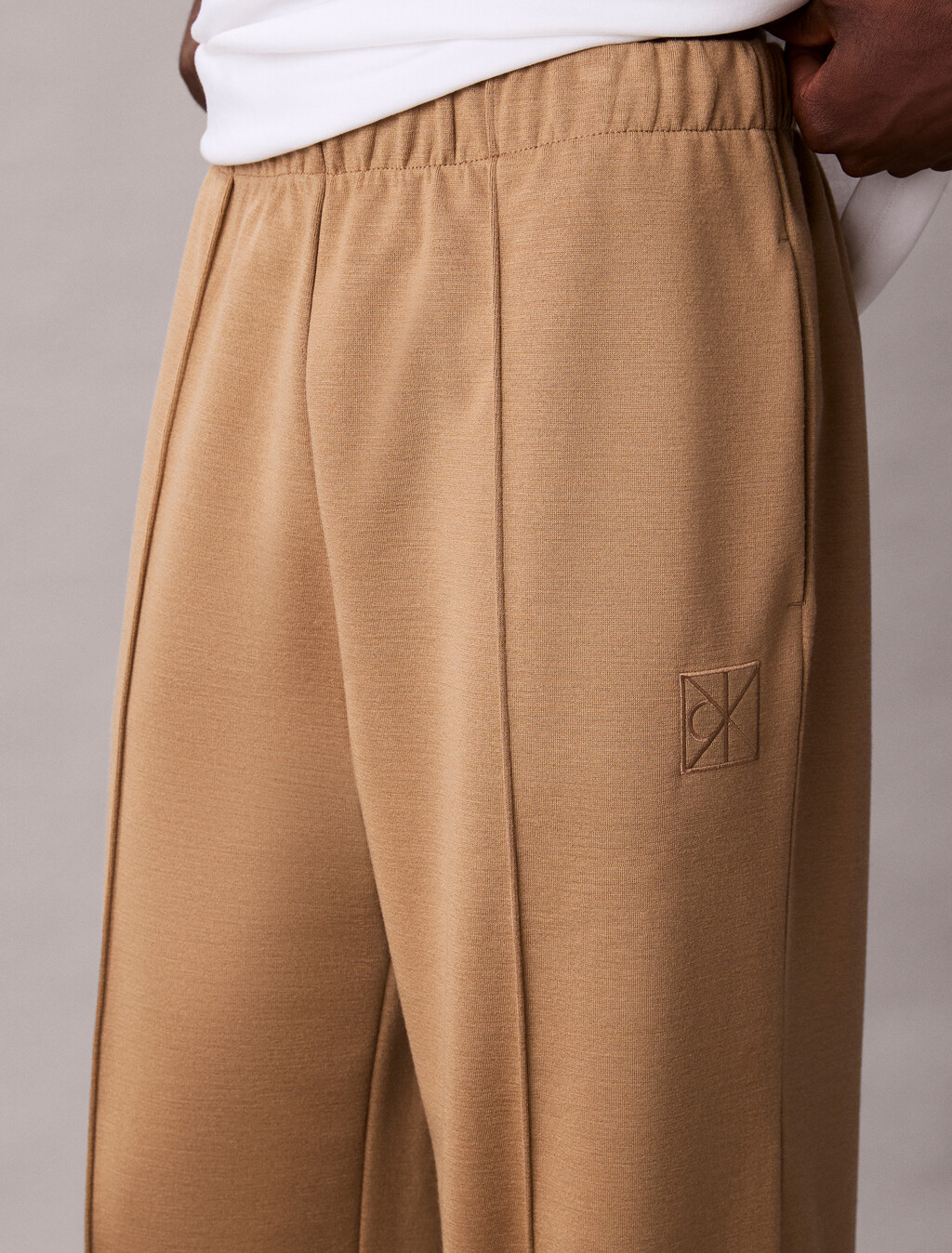 Wool Blend Jogger, Lead Gray, hi-res