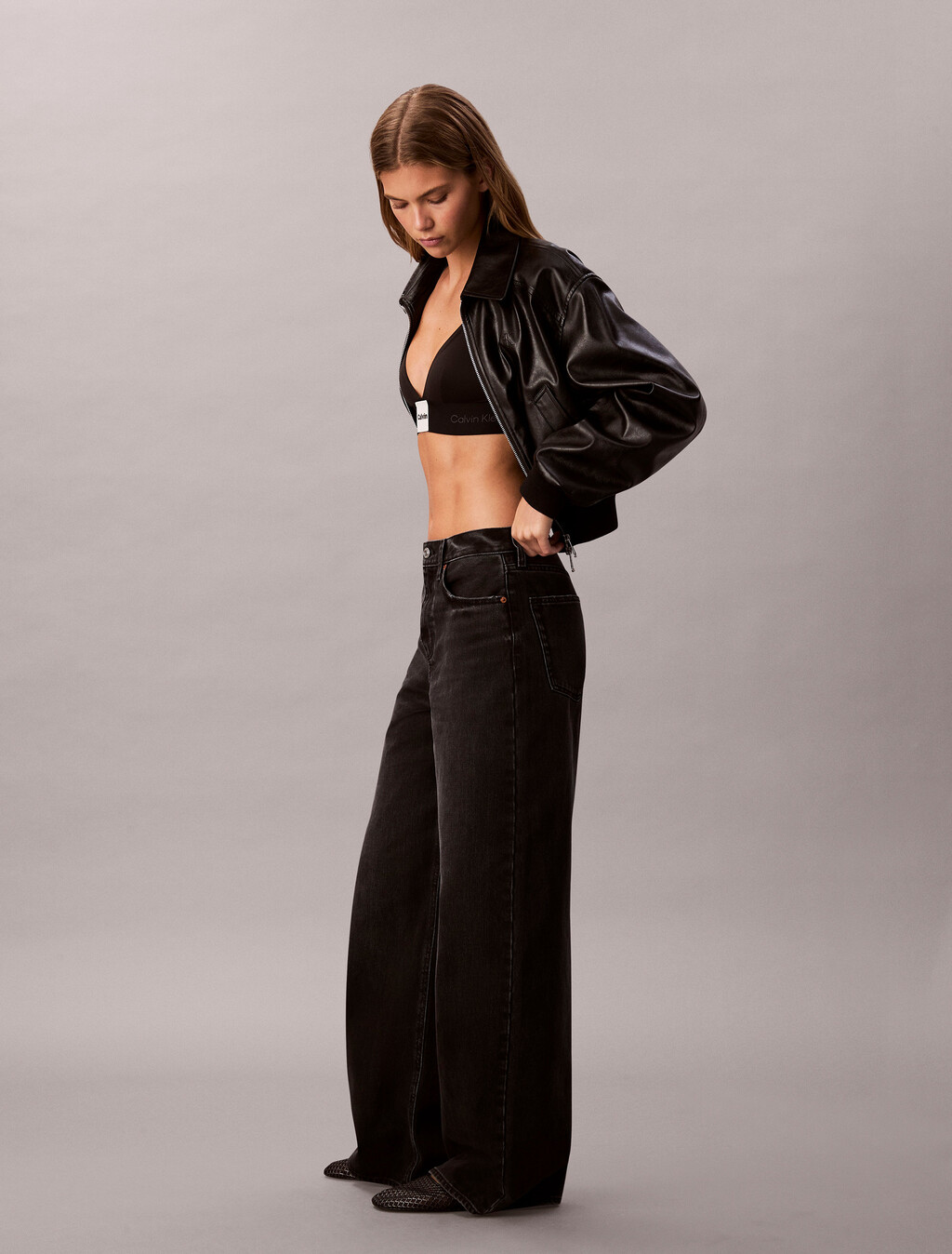 Wide Leg Jeans, EVENING BLACK, hi-res