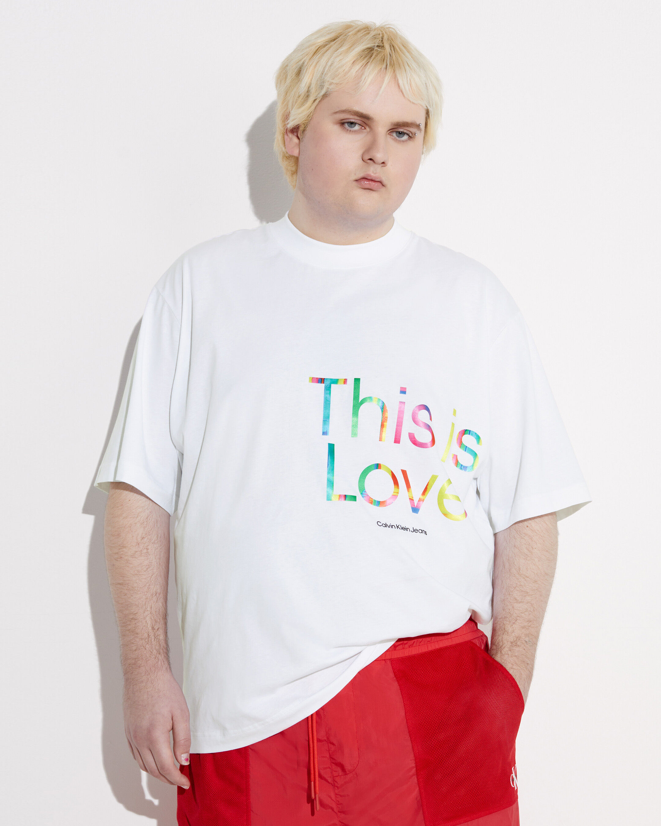 Calvin klein sales pride t shirt
