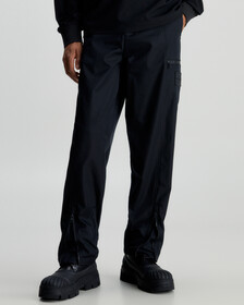 Relaxed Zip Cargo Pants, Ck Black, hi-res