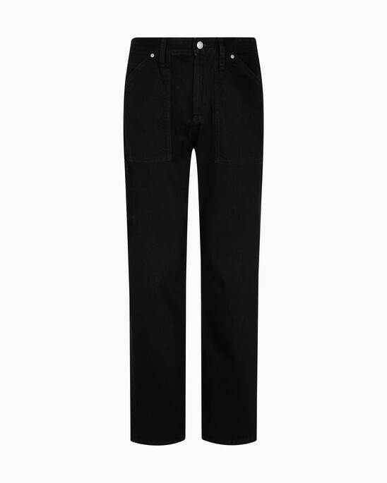Recycled Cotton 90s Straight Workwear Pants