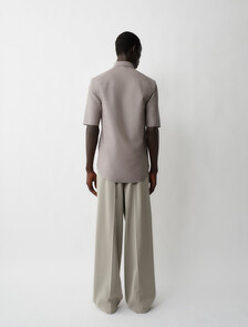 Juan Button-Down Shirt, Melange Dove, hi-res