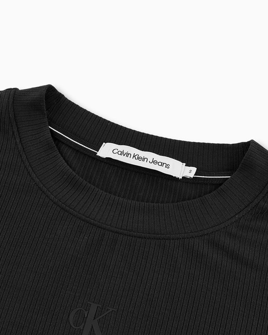 Side Gather Monogram Tee