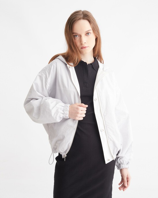Winter Whites Windbreaker