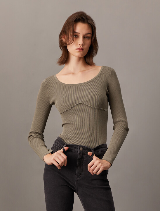 Rib Knit Top