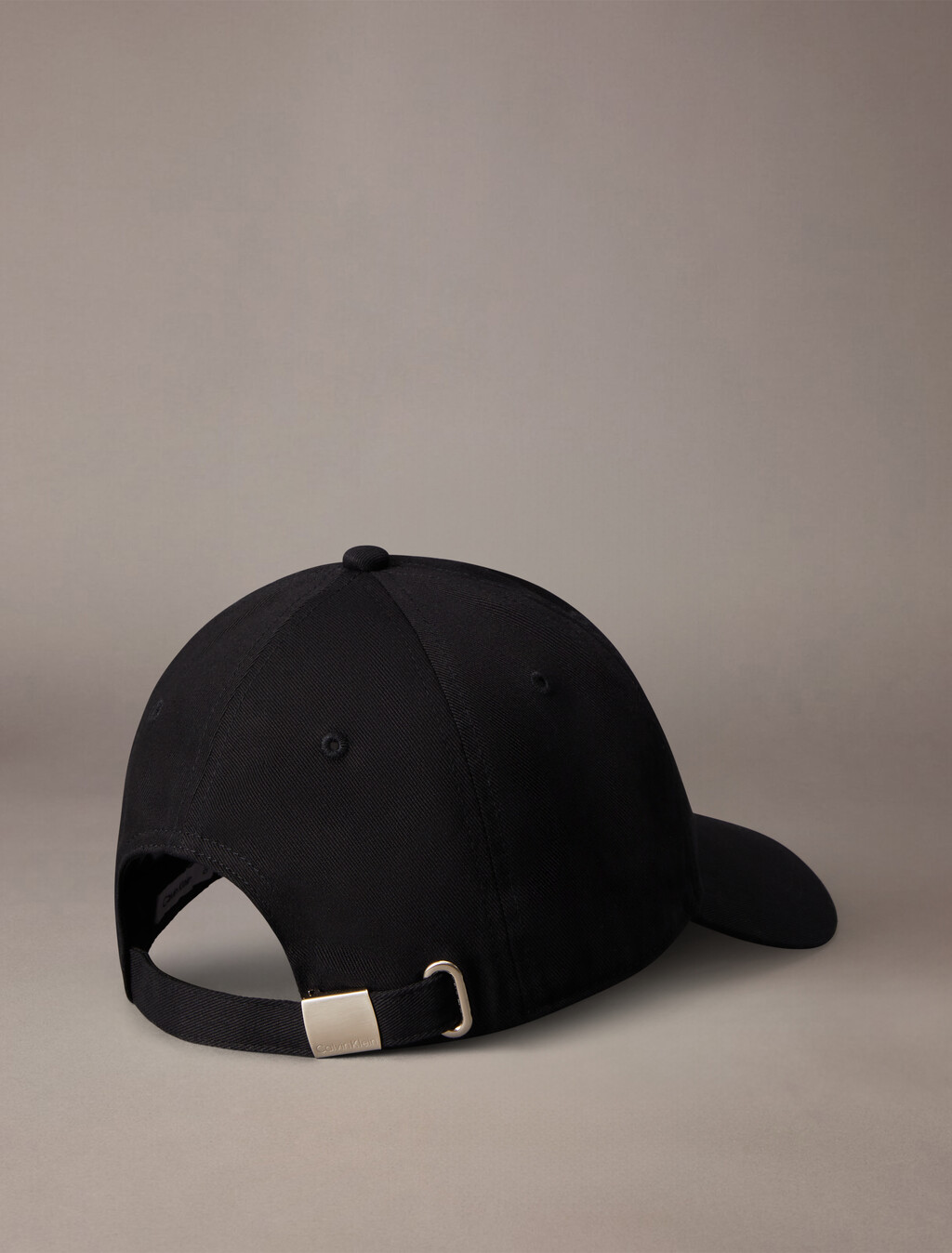 Cotton Twill Cap, Black, hi-res
