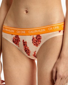 Cotton Bikini, ROSE SPLICE PRINT+CORAL CORSAGE, hi-res