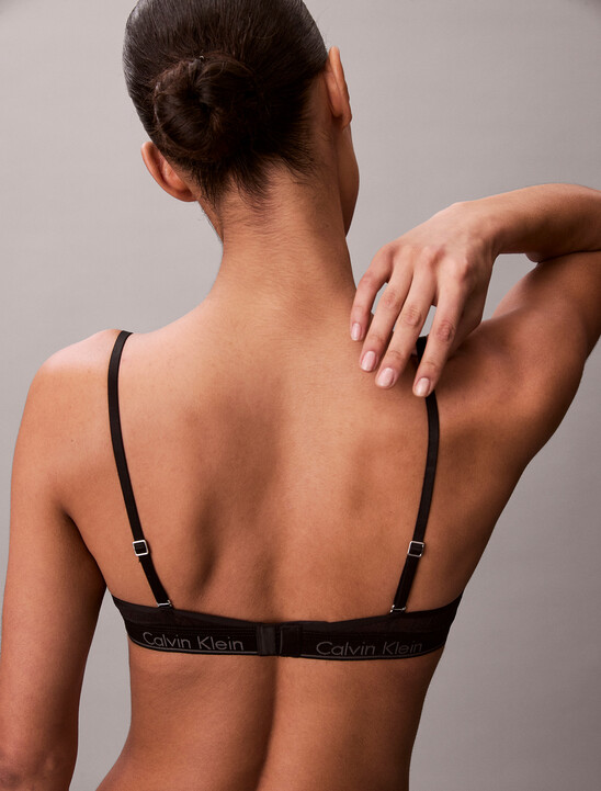 Lightly Lined Demi Bra - Icon Logo Lace