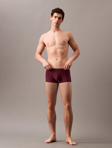 CK Black Low Rise Trunks, Purple Glo, hi-res