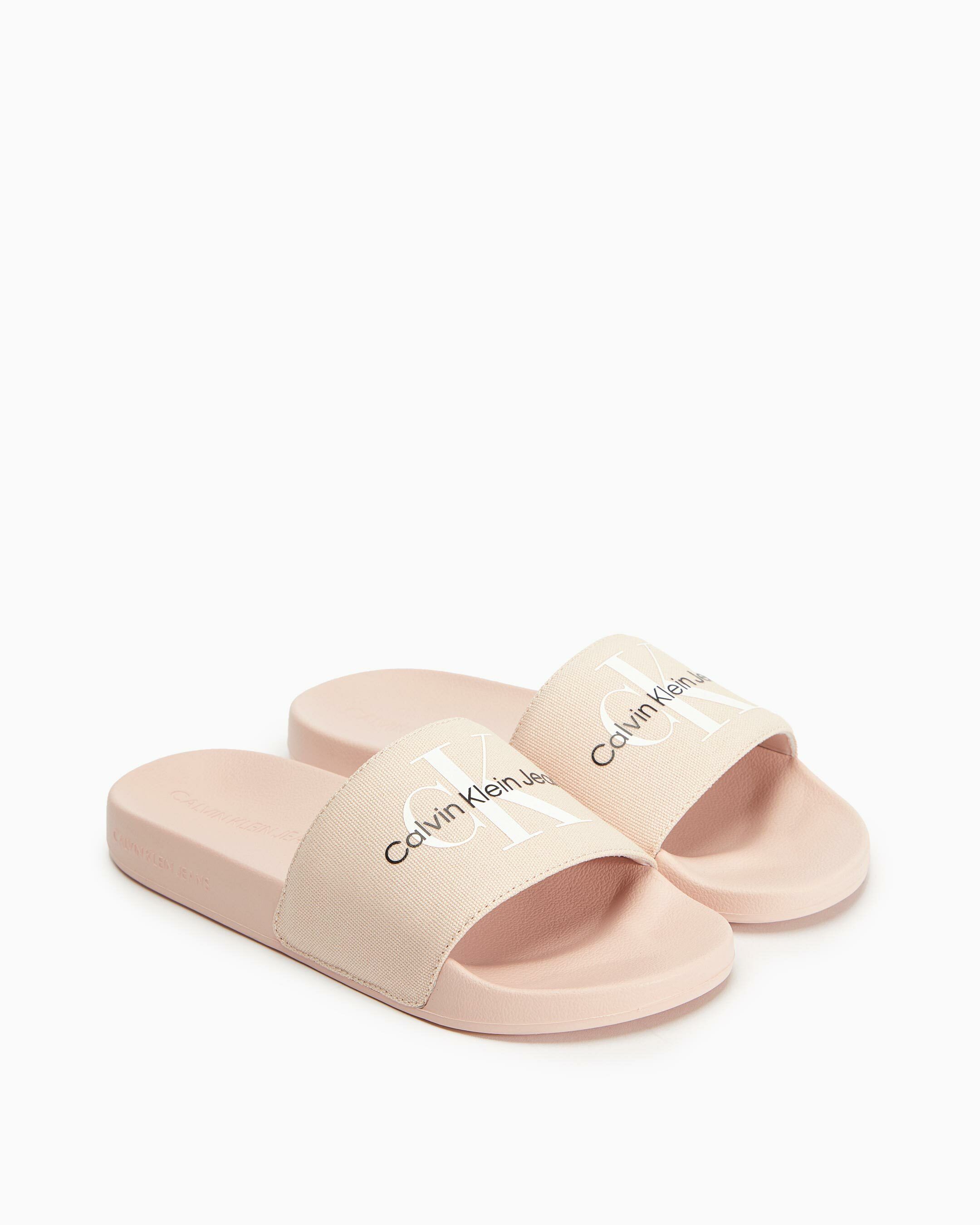 Calvin klein 2025 canvas sliders