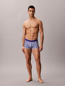 Graphic Monogram Low Rise Trunk, PIXEL GRADIENT BLUE RIVER FOG, hi-res