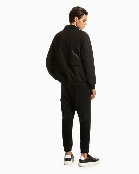 STAND COLLAR BOMBER JACKET