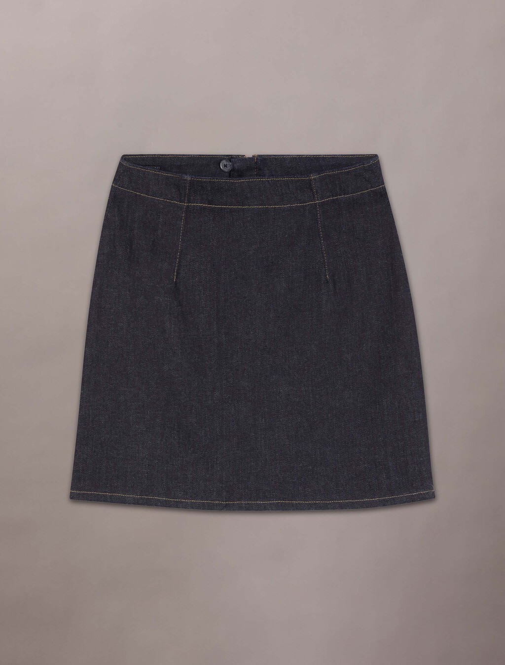 Tube Mini Denim Skirt, Denim Rinse, hi-res