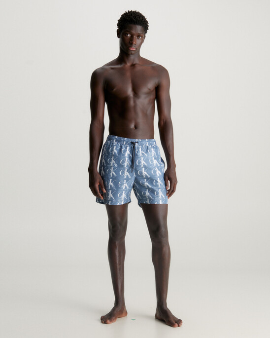 Calvin Klein 1996 Medium Drawstring Swim Shorts