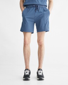 ESSENTIALS WOVEN SHORTS, CRAYON BLUE, hi-res