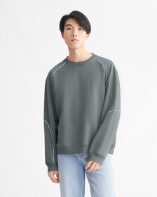 Logo Tape Sweatshirt | Singapore Calvin grey Klein 