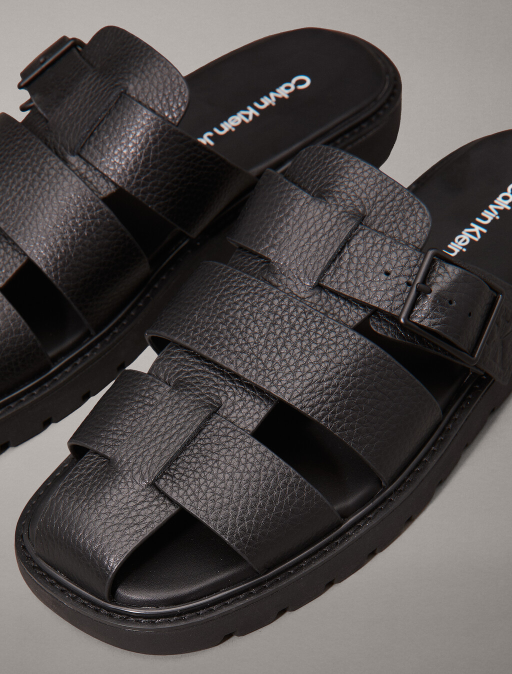 Fisherman Sandal, Triple Black, hi-res