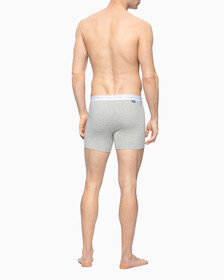 CK One Cotton Boxer Briefs, H111 HEATHER GREY, hi-res