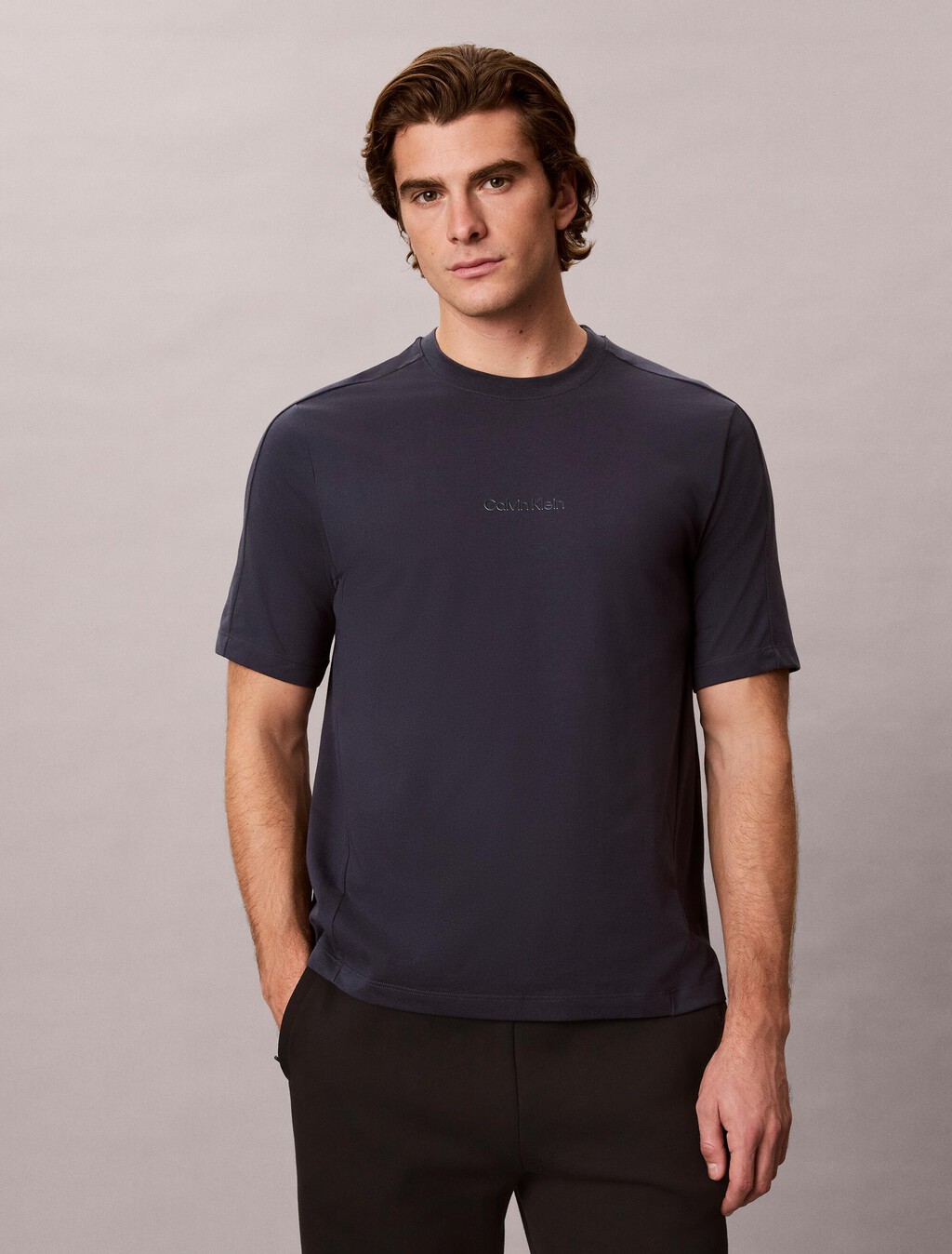 Logo Performance T-Shirt, Blue Nights, hi-res