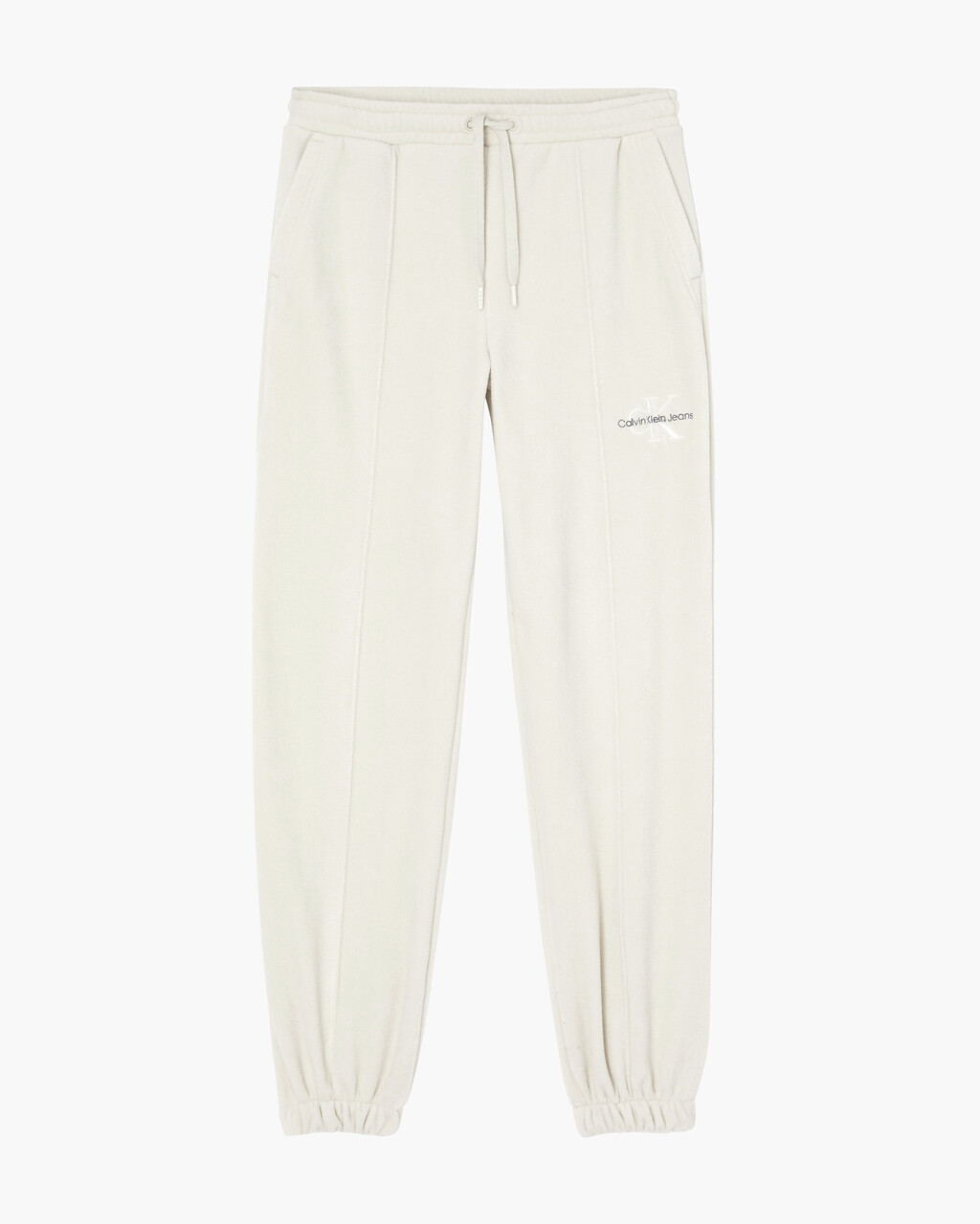 POLAR FLEECE JOGGER PANTS, Eggshell, hi-res