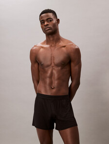 Ultra Soft Modal Slim Boxer, Black, hi-res