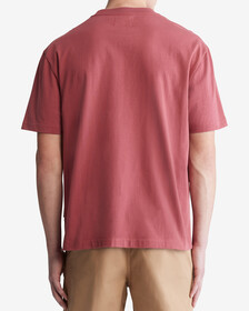KHAKIS RELAXED STENCIL LOGO TEE, Raspberry Blush, hi-res