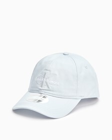 CKJ EMBROIDERED MONOGRAM CAP, Blue Oasis, hi-res