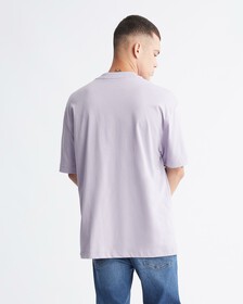Oversized Varsity Logo T-Shirt, Lavender Aura, hi-res