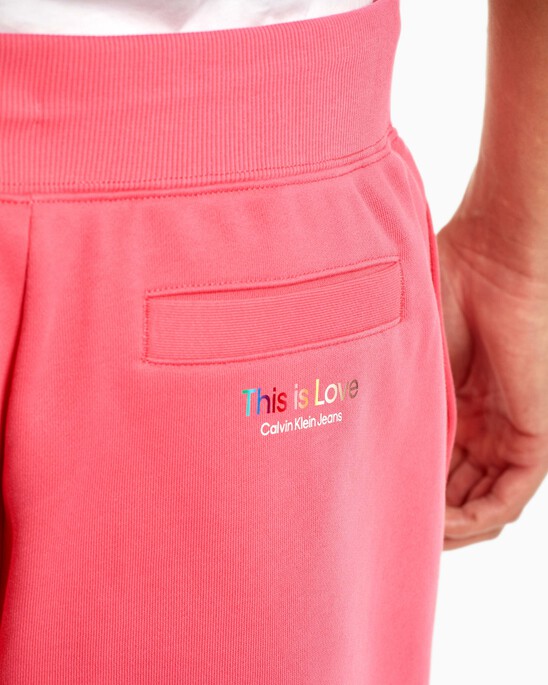 Pride Monogram Sweat Shorts