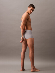 CK Black Low Rise Trunks, Sleet, hi-res