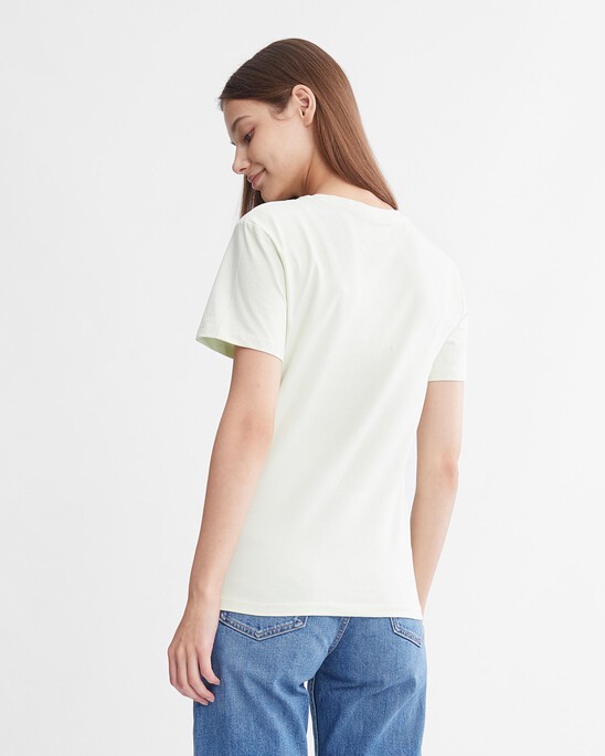 Shrunken Institutional Logo Tee