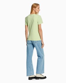 WHITE ON WHITE MONOGRAM SLIM FIT, Jaded Green, hi-res