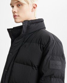 MODERN NEUTRALS OVERSIZED PUFFER JACKET, Ck Black, hi-res