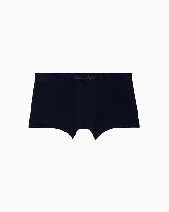 Embossed Icon Microfiber Low Rise Trunks