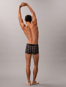 Icon Microfiber Stretch Low Rise Trunk, DIAMOND HEARTS BLACK, hi-res