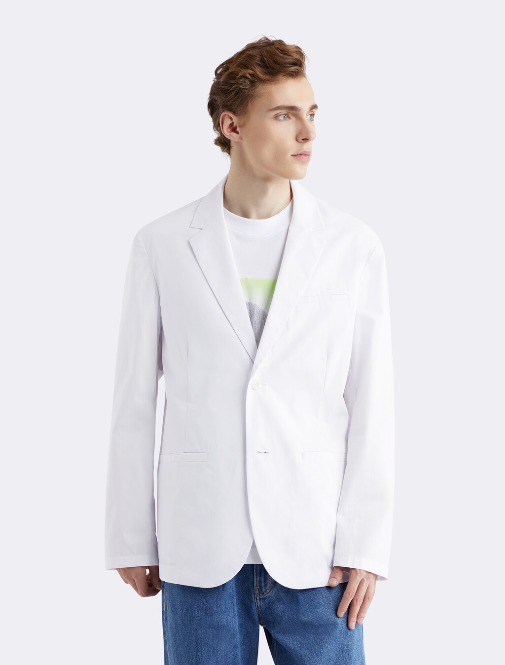 Sensual Tailoring Blazer, Nimbus Cloud, hi-res