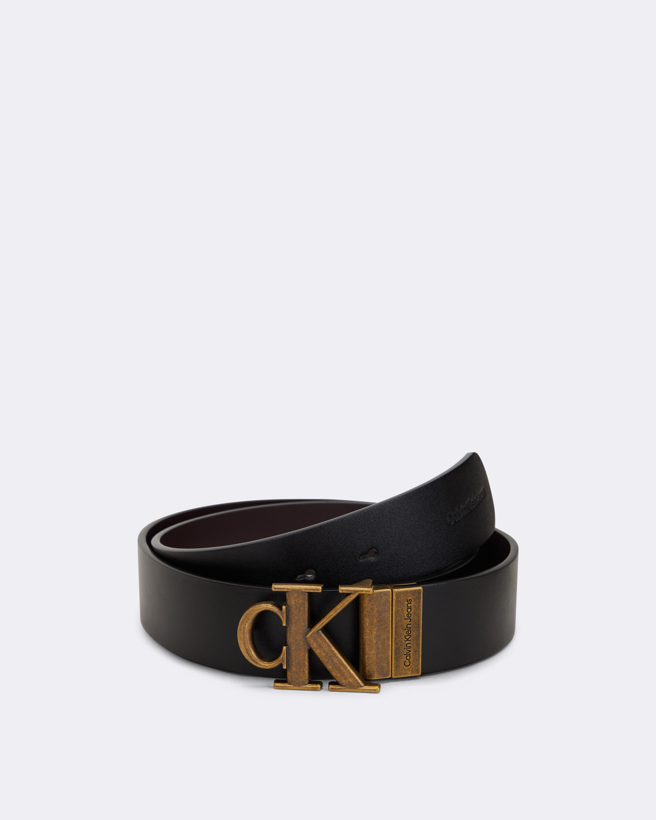 Calvin klein monogram belt store