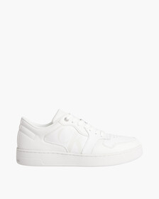 BOLD MONOLITH BASKETBALL CUPSOLE TRAINERS, Triple White, hi-res