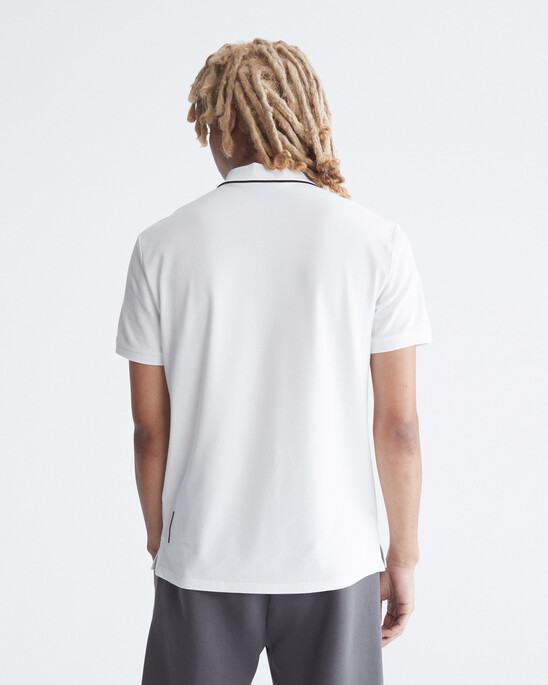 Calvin Klein Move Zip Up Polo