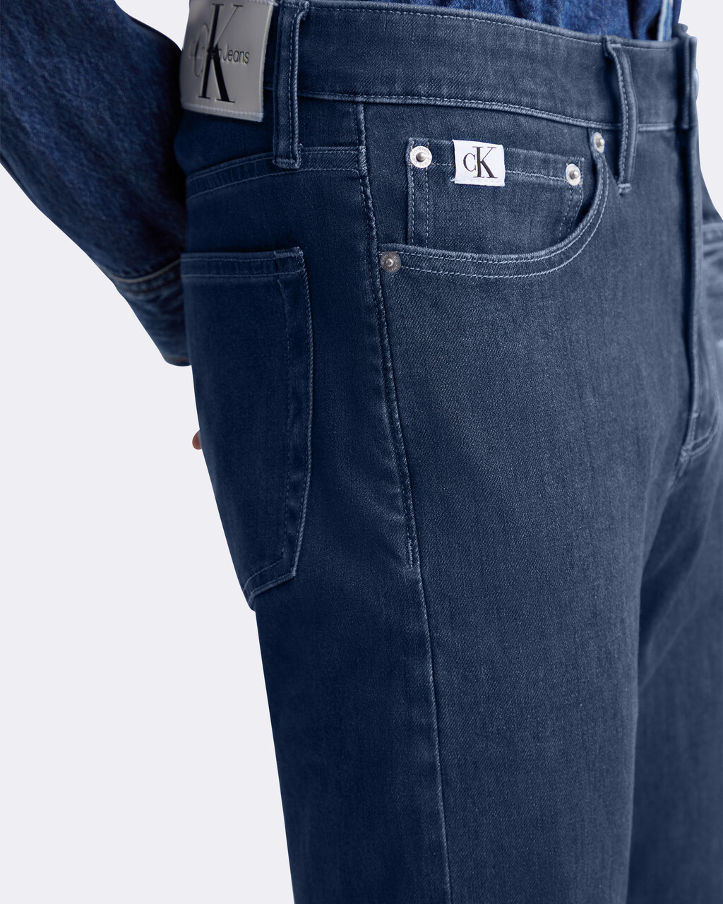37.5 Bi-Stretch Slim Jeans, 061B DARK BLUE, hi-res