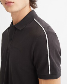 LOGO PIPING POLO, Ck Black, hi-res