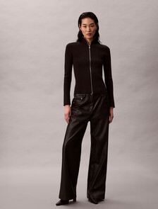 Tech Capsule Nylon Zip Jacket, Black, hi-res
