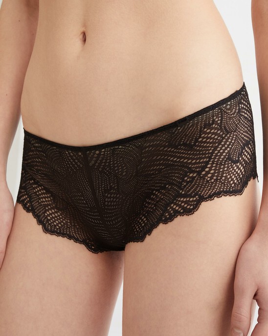 SCALLOPED LACE HIPSTER
