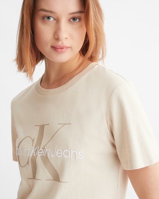 ORGANIC COTTON MONOGRAM TEE